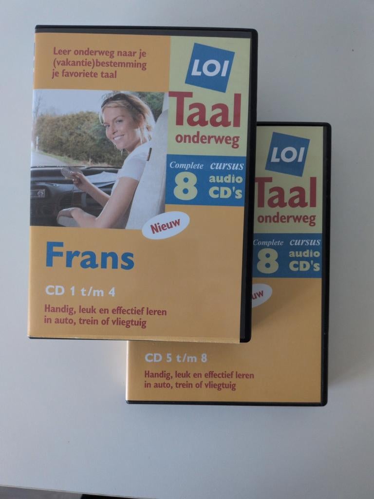 LOI Taal onderweg: Complete cursus Frans (8 audio CD's), Ophalen, Zo goed als nieuw, LOI, Non-fictie