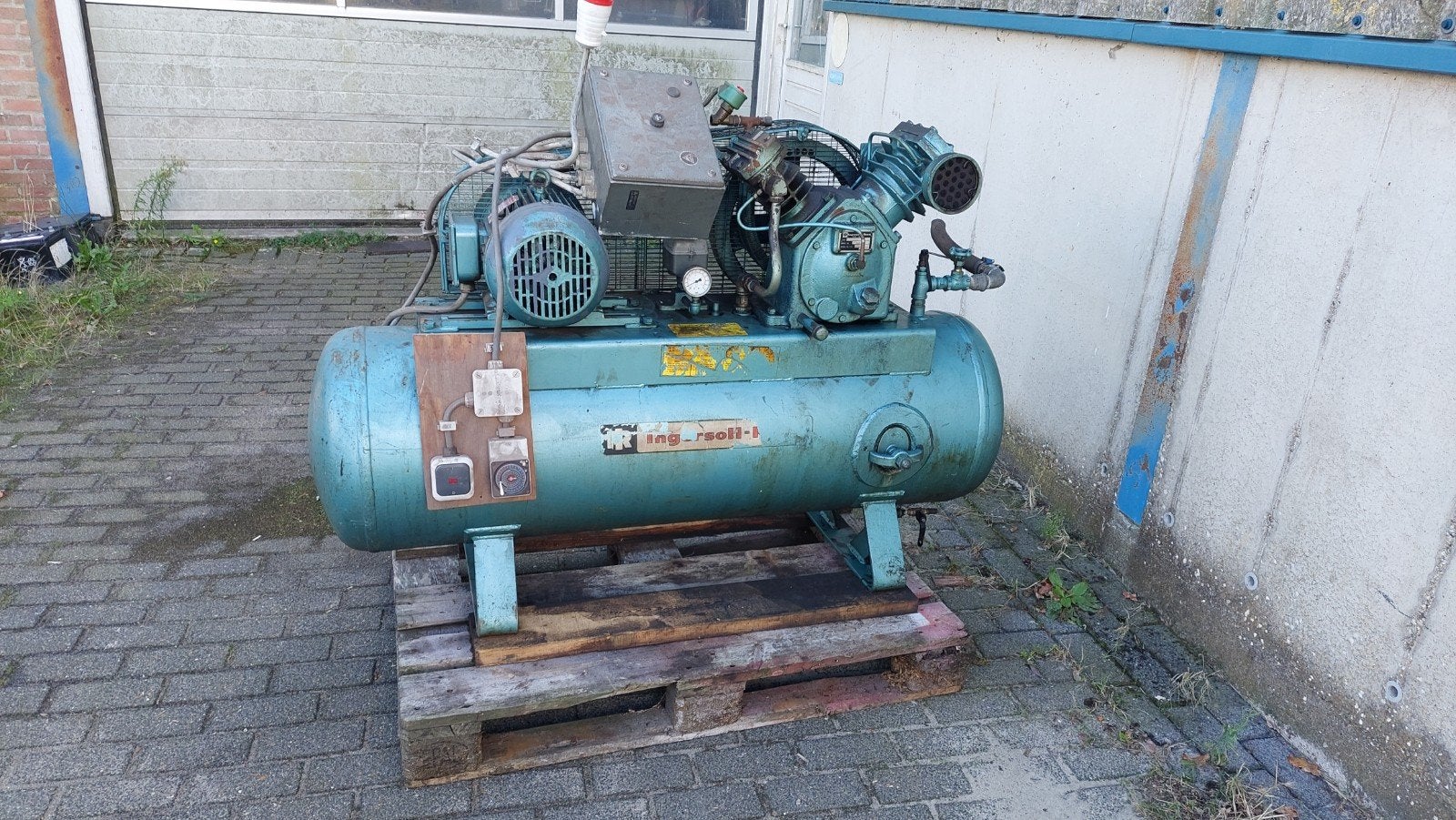 Ingersoll Rand Compressor, 100 liter of meer, Ophalen, Gebruikt, 10 bar of meer