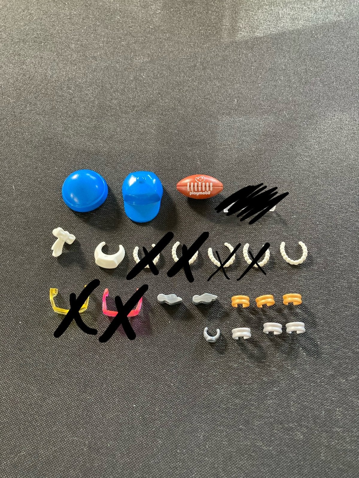 Playmobil rugby bal ed.., Ophalen of Verzenden, Zo goed als nieuw