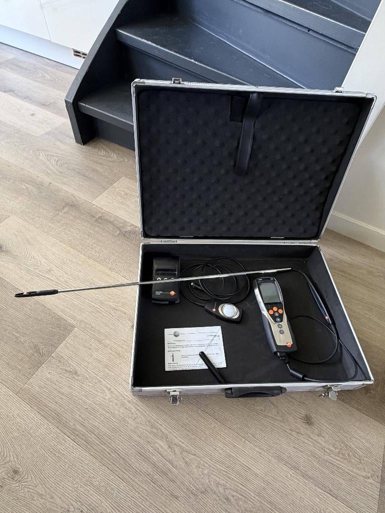 testo 435-2 - Klimaatmeter + printer + 2 meters/sensors, Ophalen, Zo goed als nieuw, Overige meters