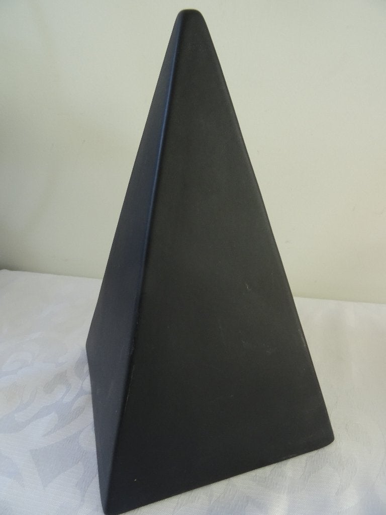 Vintage zwarte piramide Velser Delfts aardewerk pyramid, Ophalen of Verzenden, Huis en Inrichting