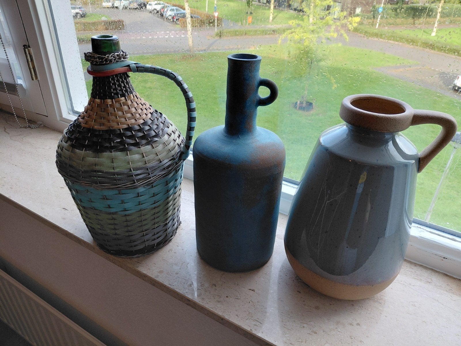 Decoratieve Vazen en Fles - Set van 3, Ophalen