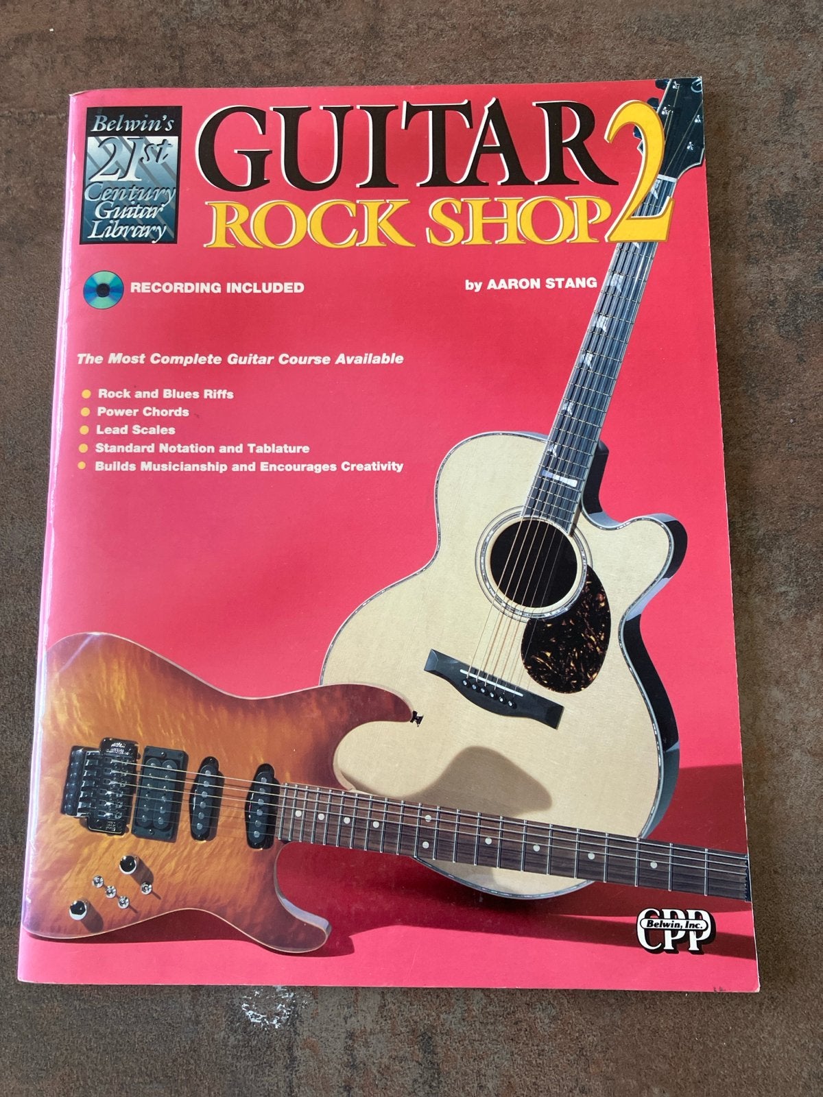 Gitaar Rock Shop 2 - Gitaarlesboek., Muziek en Instrumenten, Les of Cursus, Ophalen of Verzenden, Rock en Metal, Gitaar