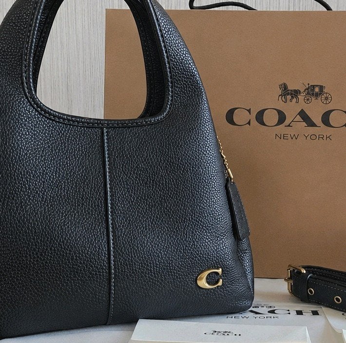 Coach Lana 23 handtas, Ophalen of Verzenden, Zo goed als nieuw, Zwart, Handtas