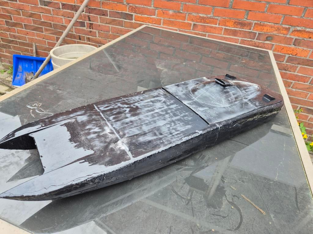 RC boot romp 90cm - Zelfbouw project, Hobby en Vrije tijd, Modelbouw | Boten en Schepen, Gebruikt, Groter dan 1:32, Overige merken