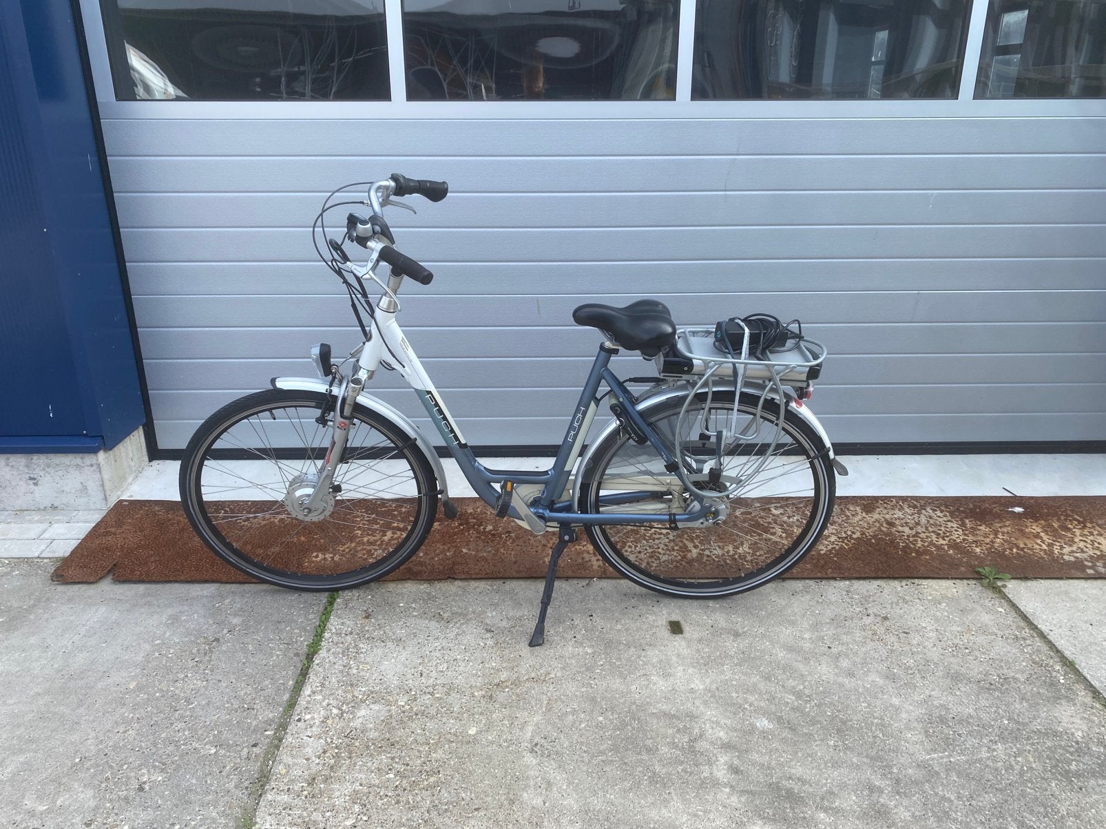 Puch radius elektrische fiets, Fietsen en Brommers, 53 tot 56 cm, Versnellingen, Zo goed als nieuw, Ophalen