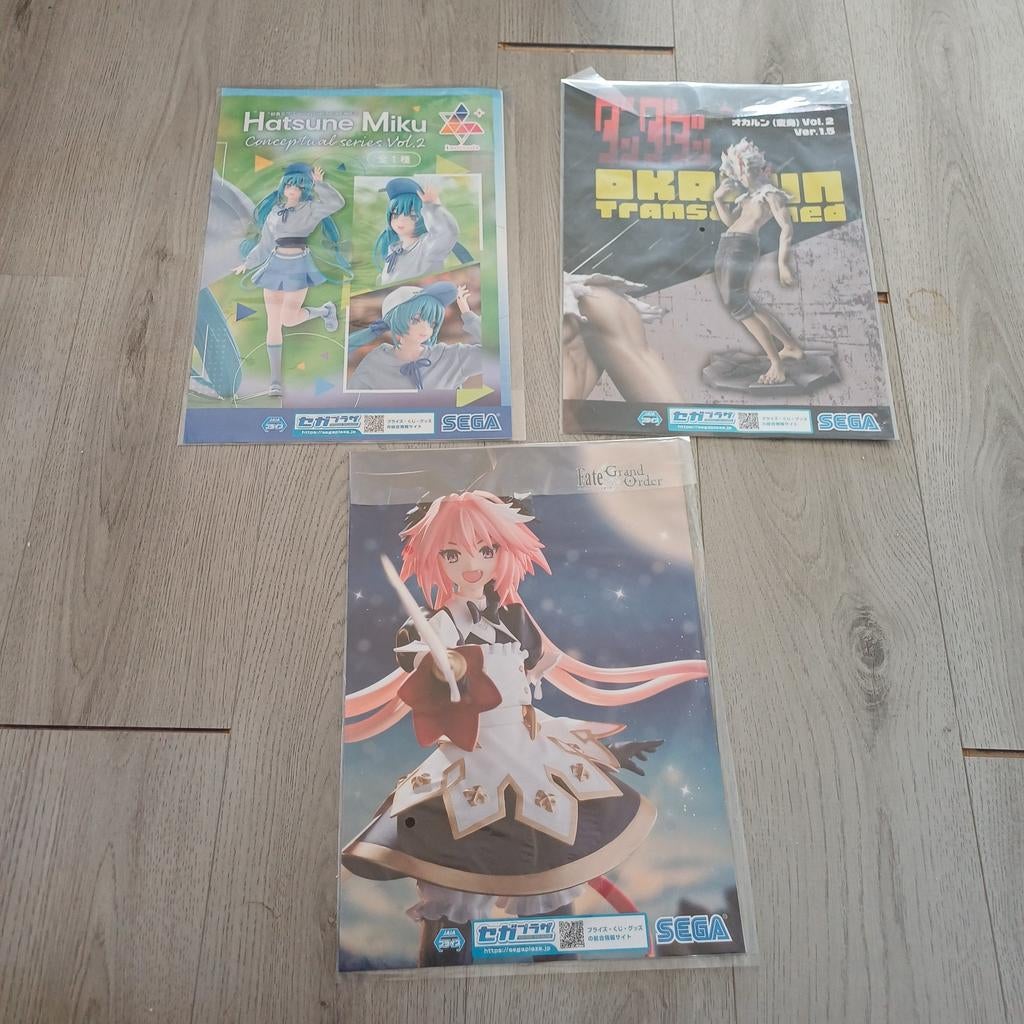 Oude Sega posters, Ophalen of Verzenden, Zo goed als nieuw, A1 t/m A3