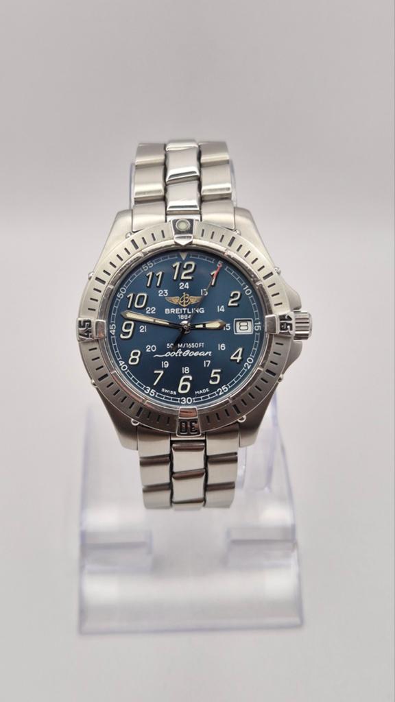 Breitling Colt Ocean 500m - Zeer goede staat, Staal, Léon Breitling-Street 2

2540 Grenchen - Zwitserland, Gebruikt, Staal
