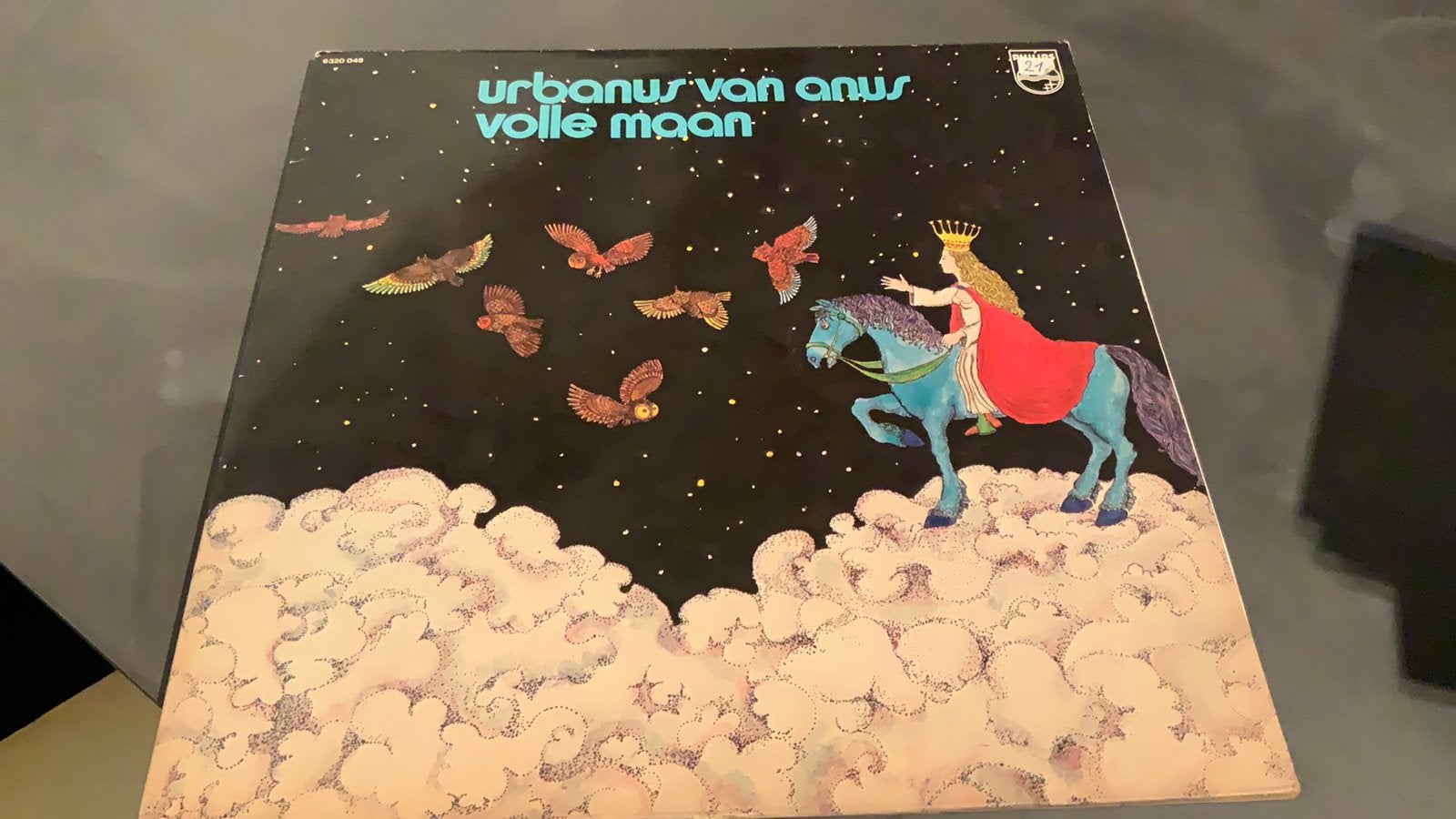 Lp. Urbanus van Anis. Volle maan., Cd's en Dvd's, Ophalen of Verzenden, Zo goed als nieuw, 12 inch, Levenslied of Smartlap