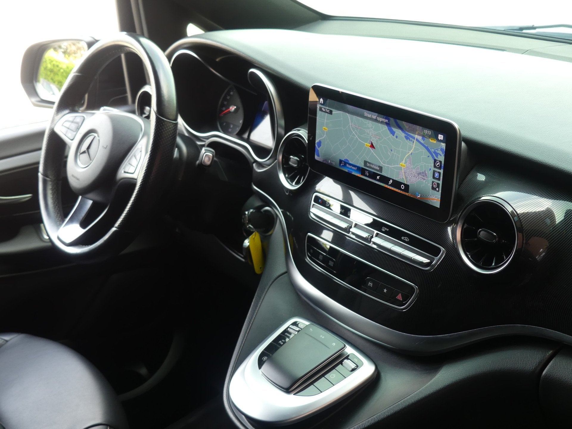 Mercedes-Benz V-Klasse 220d Lang Dubbel Cabine LED/LEER/Adap, Auto's, Bestelauto's, Automaat, Achterwielaandrijving, Gebruikt