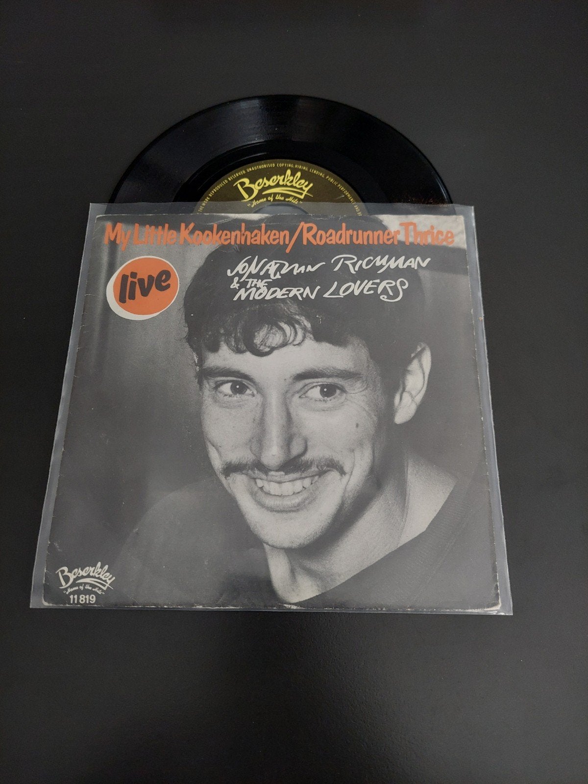 jonathan richman & the modern lovers. y little kookenhaken, Cd's en Dvd's, Vinyl Singles, Ophalen of Verzenden, Gebruikt, 7 inch