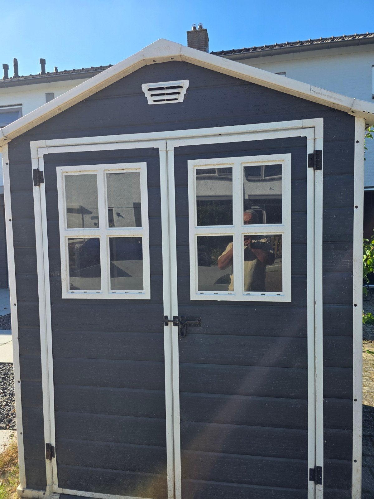 TE KOOP KETER TUİNHUİS, Kunststof, Gebruikt, Schuur, Minder dan 200 cm