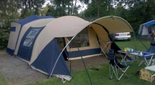 cabanon stratos 2009 izgs incl zonneluifel, Caravans en Kamperen, Vouwwagens, Ophalen, Beige, Cabanon, Tot en met 6