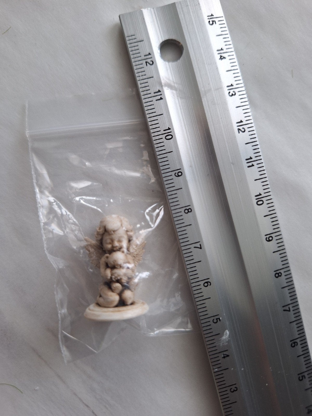 Poppenhuis 1:12 Resin Engeltjes nieuw, Verzamelen, Ophalen of Verzenden, Nieuw, Decoratie