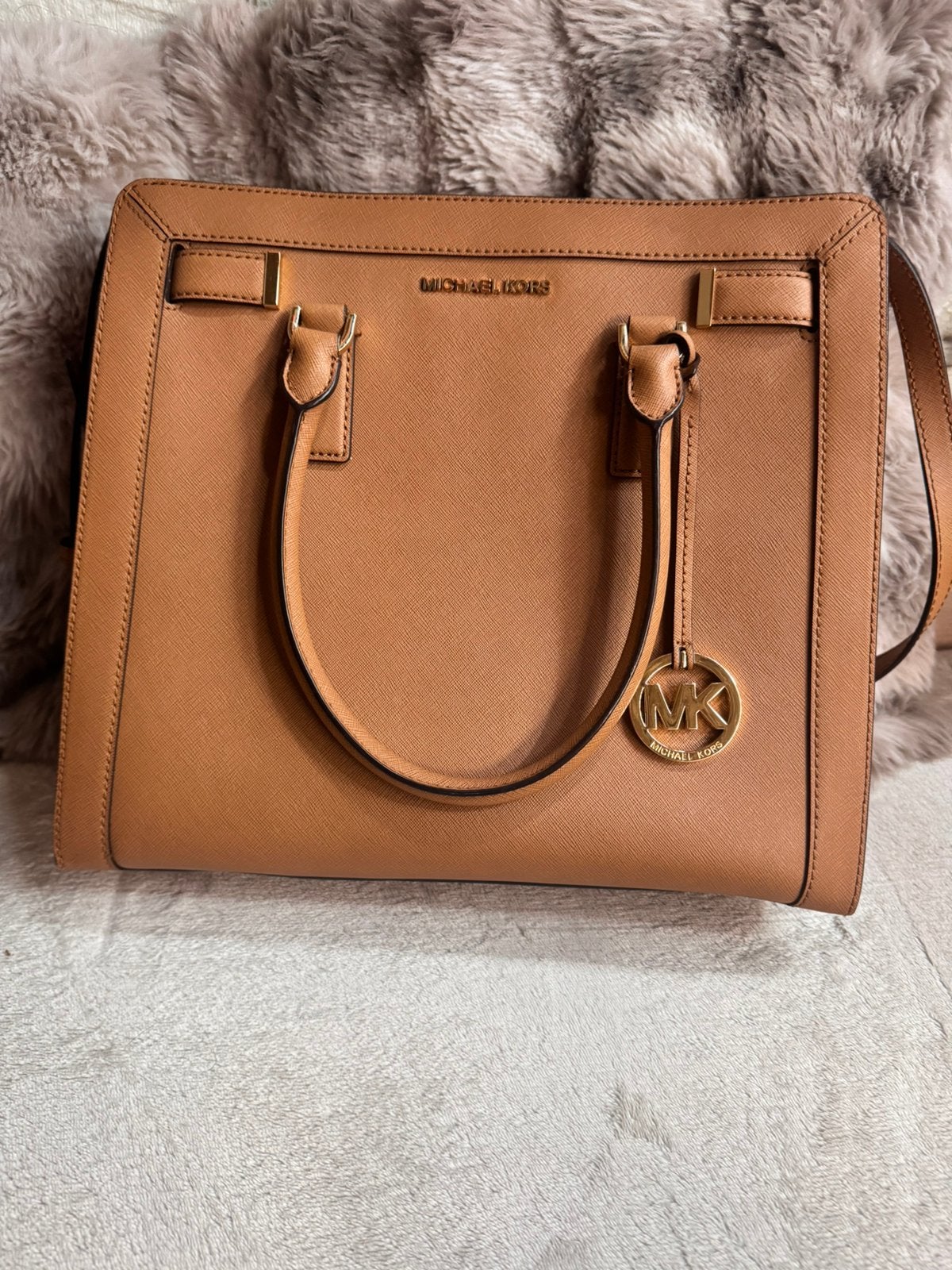 Bag MK perfect condition, Ophalen of Verzenden, Zo goed als nieuw, Bruin, Handtas