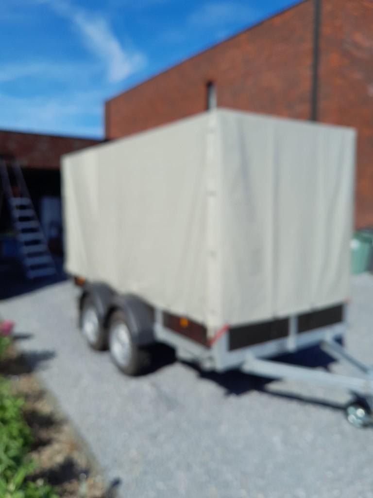Aanhangwagen met huif, Ophalen, Gebruikt