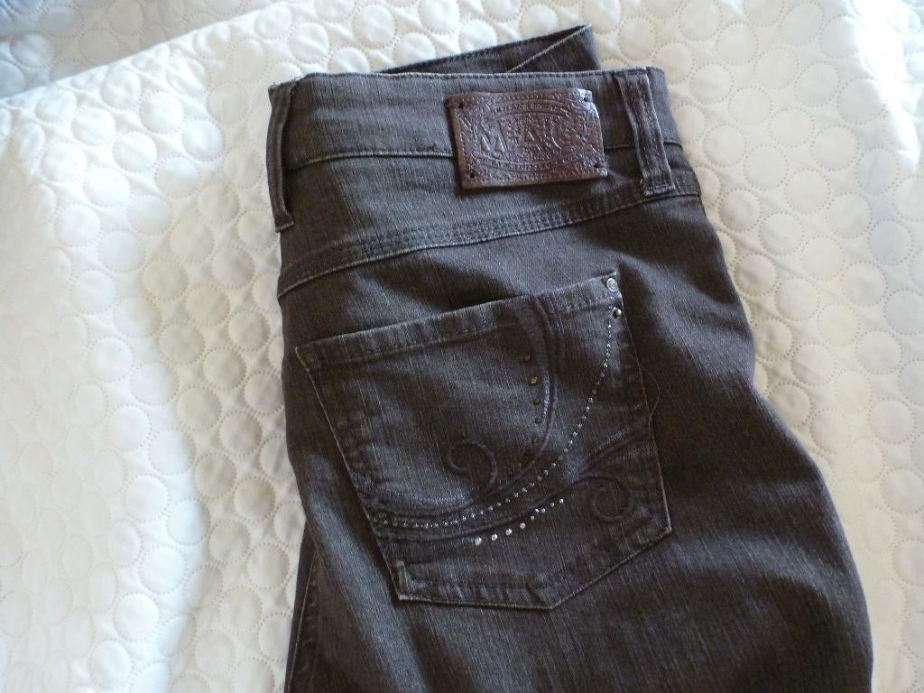 MAC broek jeans bruin 42 / L32 - GRATIS zend, Bruin, Verzenden, Maat 42/44 (L), Nieuw