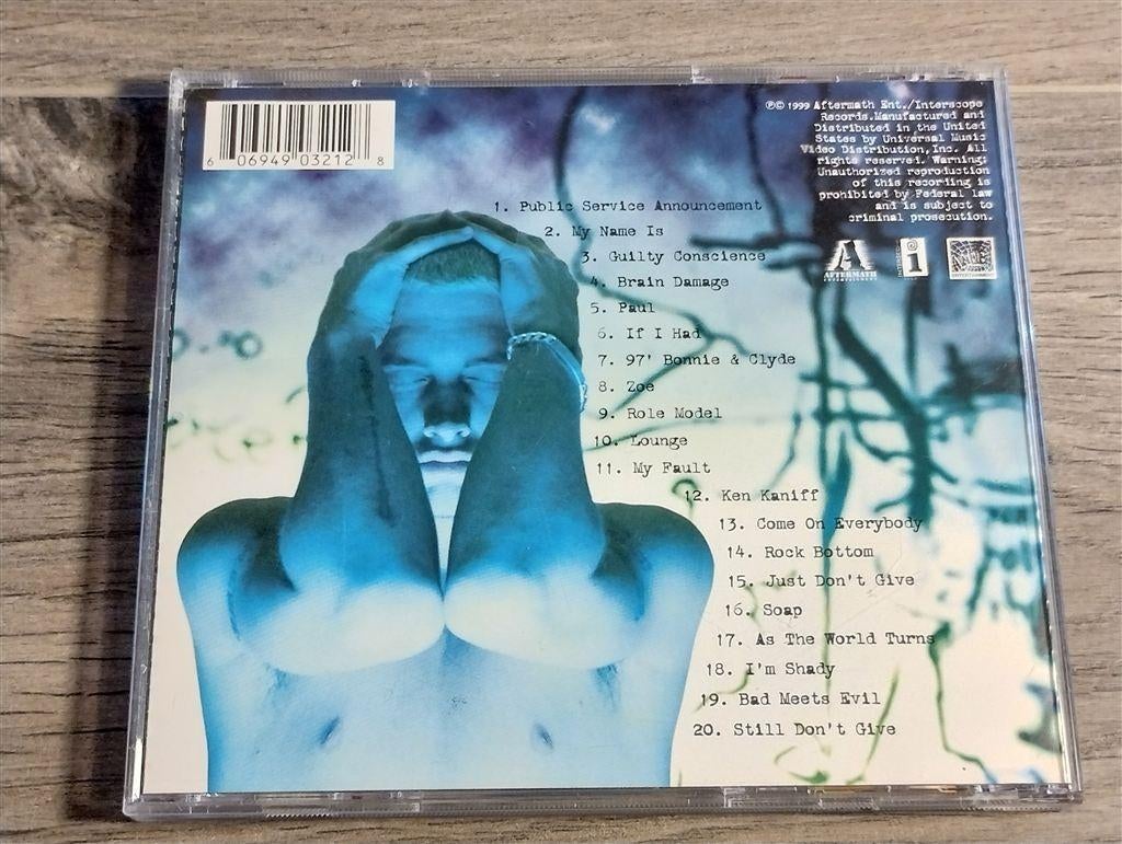 Eminem - The Slim Shady LP, Ophalen of Verzenden, 2000 tot heden, Zo goed als nieuw