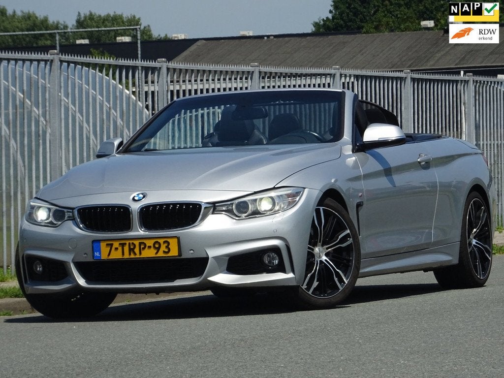 BMW 4-serie Cabrio 428i / 435i M-SPORT ORIGINEEL NL-AUTO/NAP, Auto's, Automaat, 745 kg, Gebruikt, Euro 6