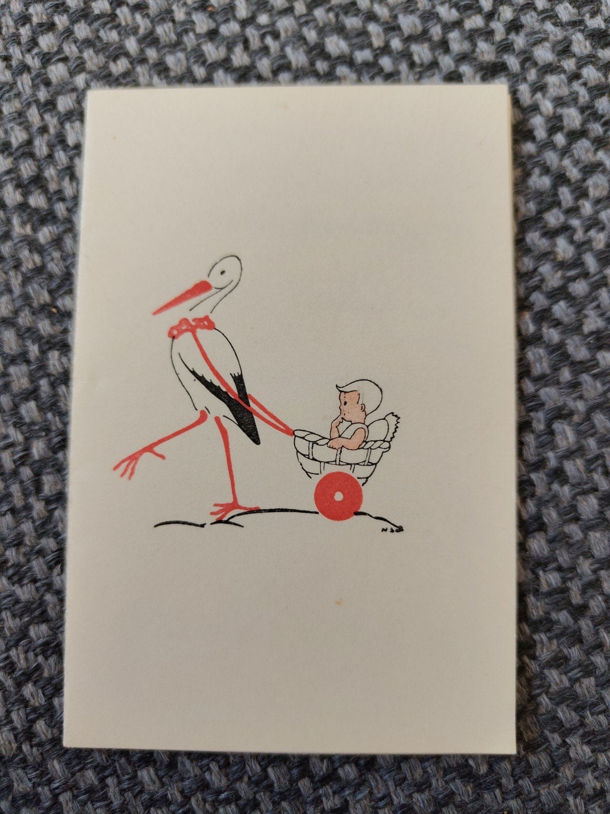 1946 Hans te Haarlem, Ophalen of Verzenden, Voor 1970, Geboortekaartje