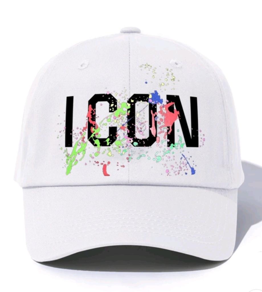 Witte Icon Pet, Kleding | Heren, Hoeden en Petten, Nieuw, Pet, Icon, One size fits all
