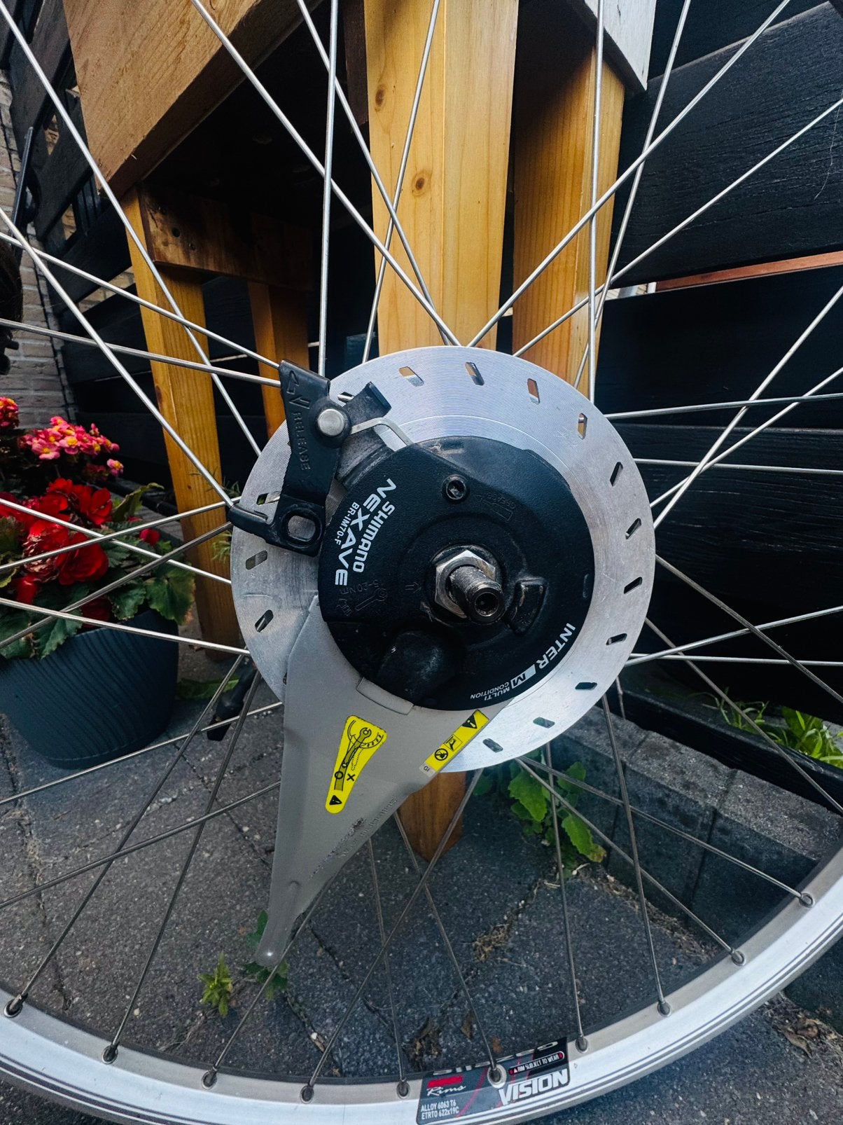 Gazelle Innergy voorwiel met motor – werkend, Fietsen en Brommers, Ophalen of Verzenden, Zo goed als nieuw, Elektrische fiets