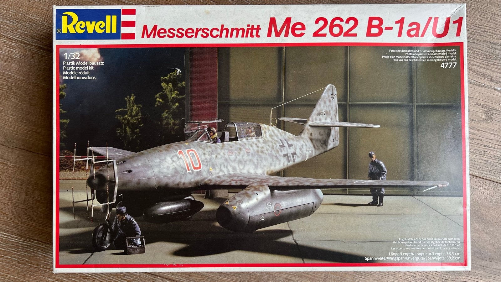 Revell Messerschmitt Me 262 B-1a/U1 Modelbouwkit, Revell, Nieuw, Ophalen of Verzenden, Groter dan 1:72
