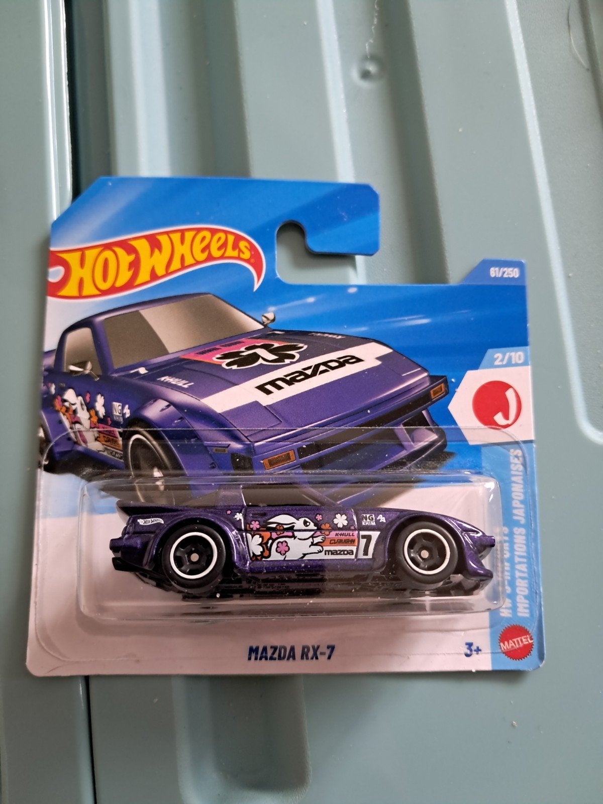 Hot Wheels Mazda RX-7 paars nieuw in verpakking, Ophalen of Verzenden, Nieuw, Auto