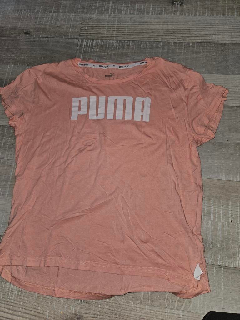 Shirt puma dames medium m, Puma, Oranje, Zo goed als nieuw, Korte mouw