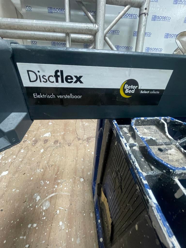 DiscFlex Elektrisch Verstelbare Bedbodem 200x100 cm, Ophalen, Eenpersoons, Bedbodem, 200 cm