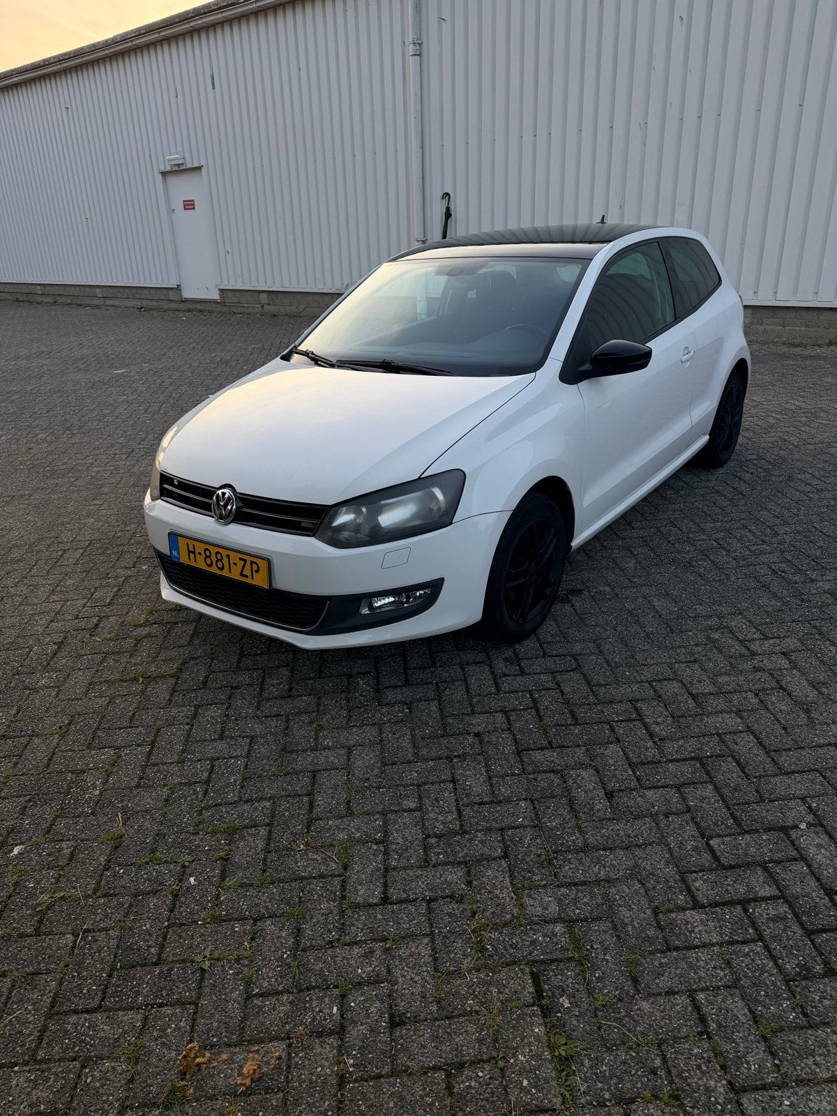 Volkswagen Polo 1.2 Benzine 2012 Wit Match editie, Auto's, Volkswagen, Voorwielaandrijving, Euro 5, 967 kg, 40 €/maand