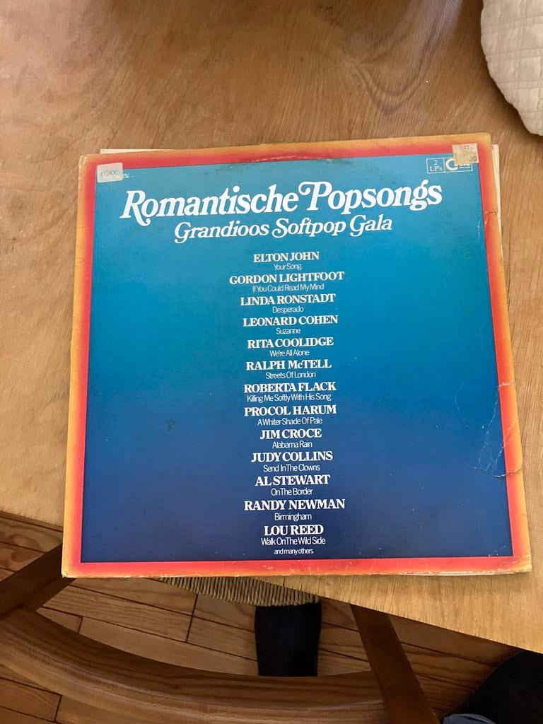 Romantische Popsongs - Grandioos Softpop Gala (2 LP's), Cd's en Dvd's, Vinyl | Pop, Gebruikt, Ophalen of Verzenden, 12 inch, Dubbel-LP