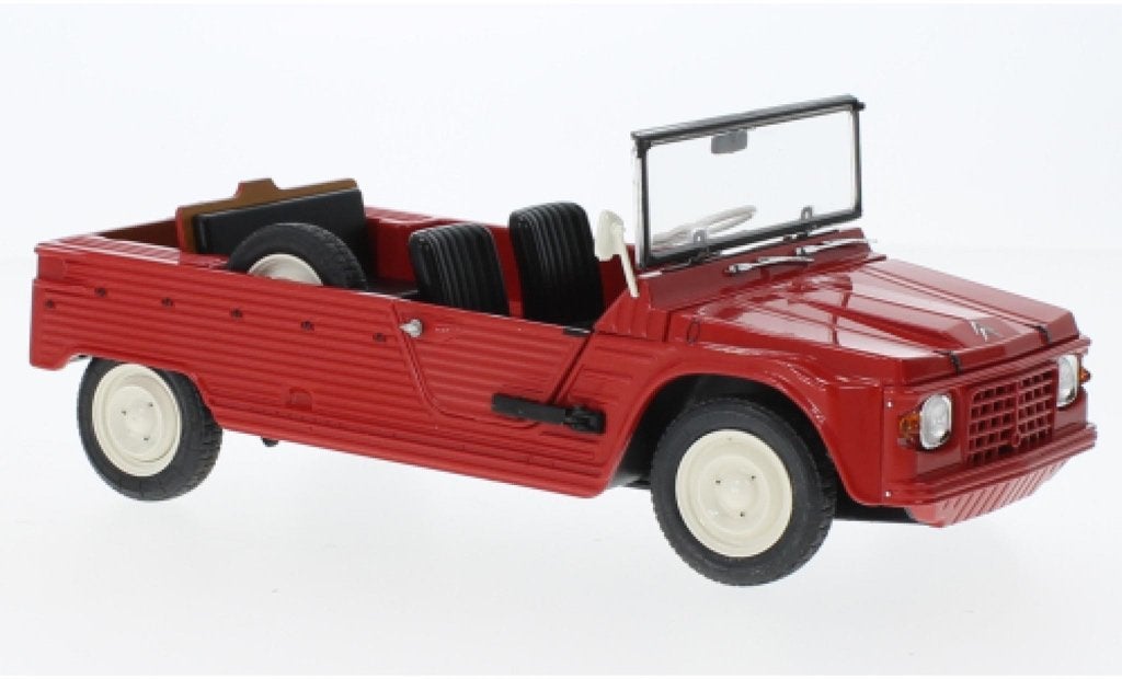 Citroen Mehari 1970 serie 1 rood Hopi Solido 1:18, Ophalen of Verzenden, Nieuw, Auto, Solido