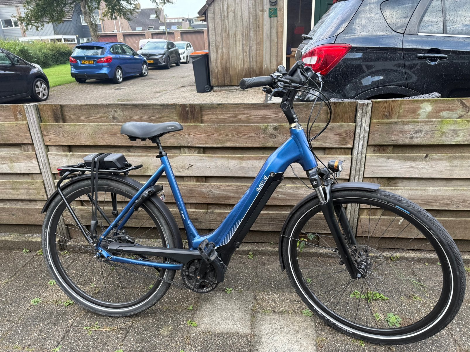 Dutch id infinity 58frame 8 versn beltdrive 500wh, Zo goed als nieuw, 50 km per accu of meer, 55 tot 59 cm, Ophalen