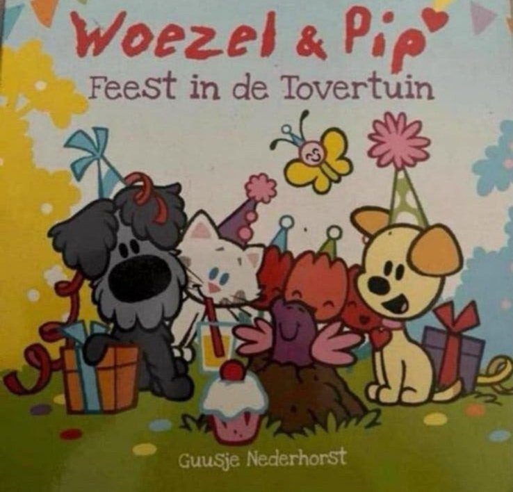 Woezel & Pip: Feest in de Tovertuin - Guusje Nederhorst, Boeken, Ophalen of Verzenden, Gelezen