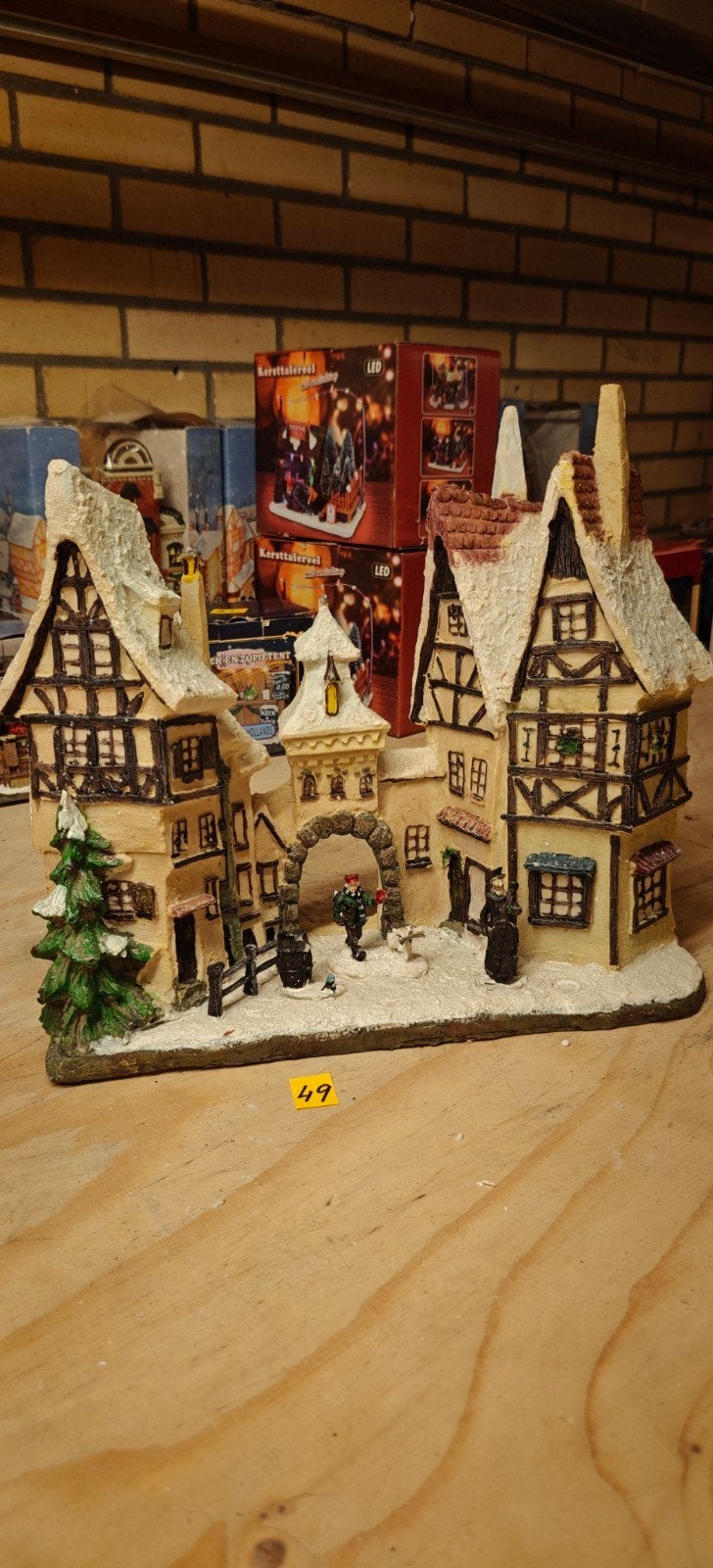 kerst huisjes, Diversen, Ophalen of Verzenden, Zo goed als nieuw