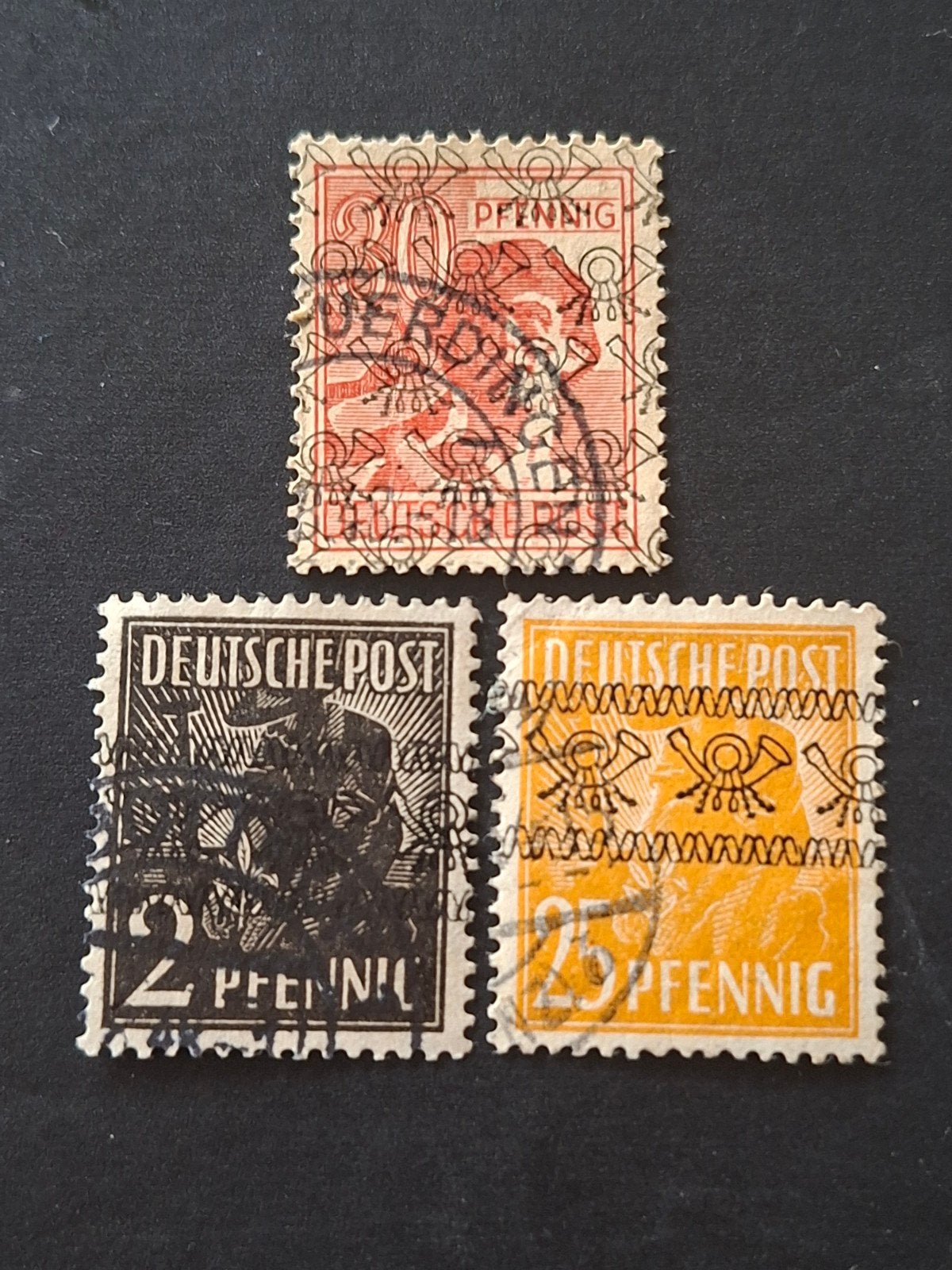 Duitsland Am-Br.Zone ##, Verzenden, Overige periodes, Gestempeld