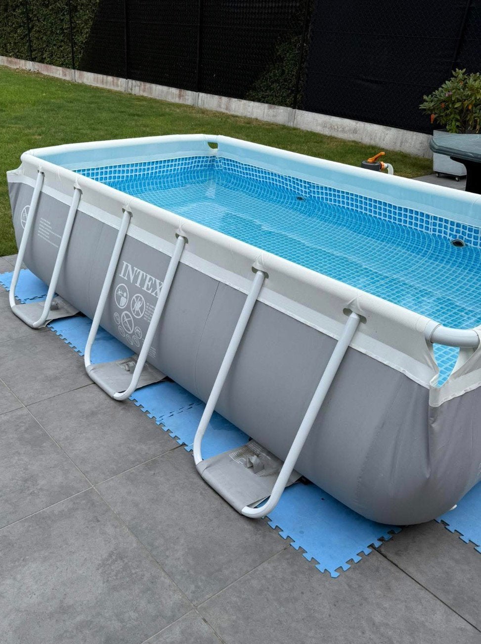 Intex Prism frame zwembad 300x175x80 cm, complete set, Ophalen, 200 tot 300 cm, 80 tot 120 cm, Zo goed als nieuw