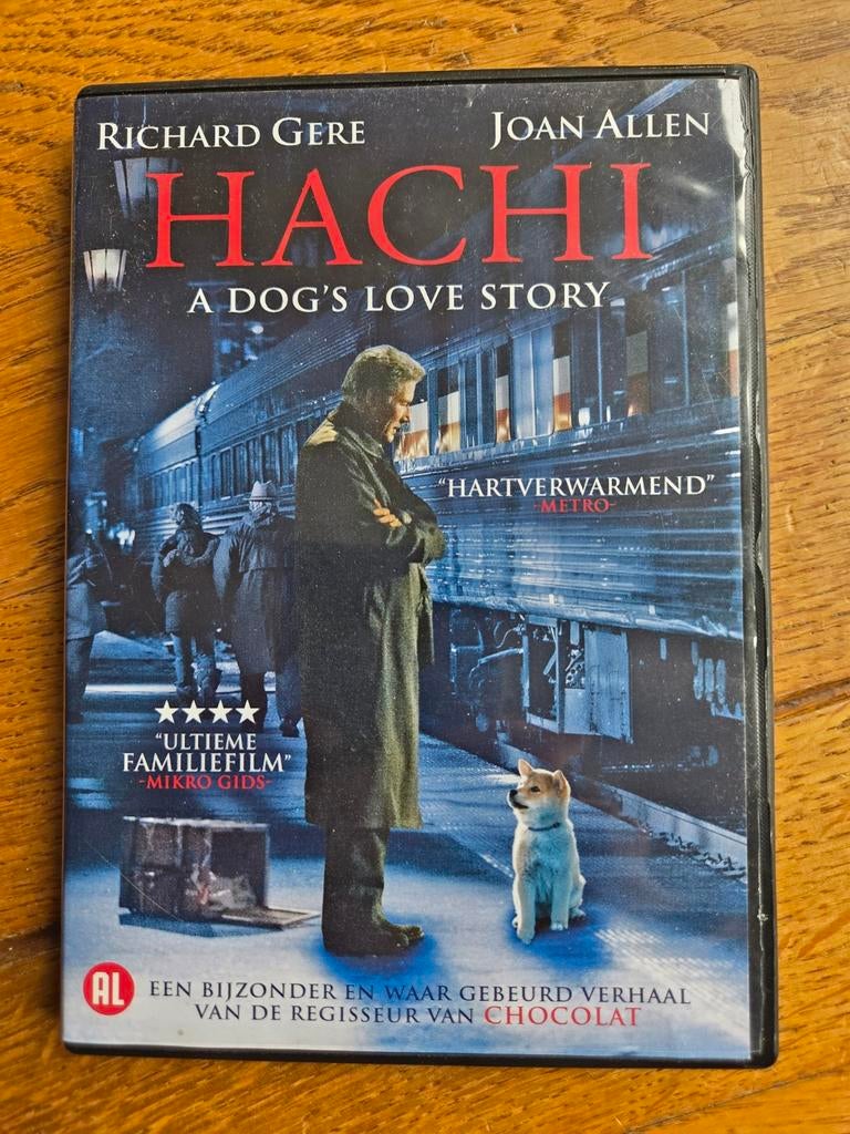 Hachi: A Dog's Love Story - DVD, Alle leeftijden, Ophalen of Verzenden, Gebruikt, Waargebeurd drama