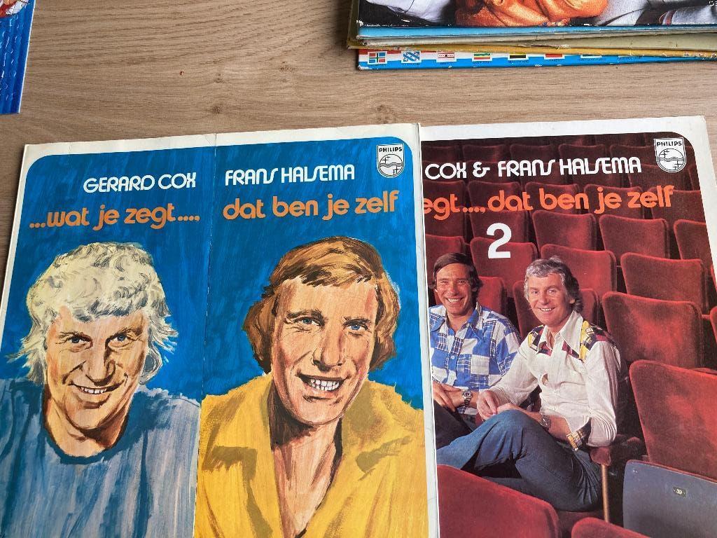 2x LP Gerard Cox en Frans Halsema, Ophalen of Verzenden, Gebruikt, Overige formaten, Levenslied of Smartlap