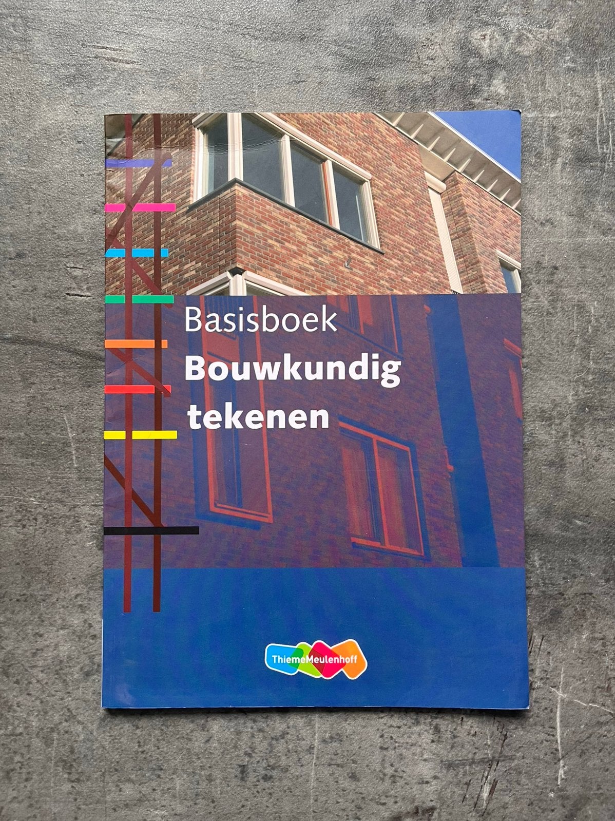 Basisboek Bouwkundig tekenen - Thiememeulenhoff, Boeken, Ophalen of Verzenden, Beta, Zo goed als nieuw, MBO