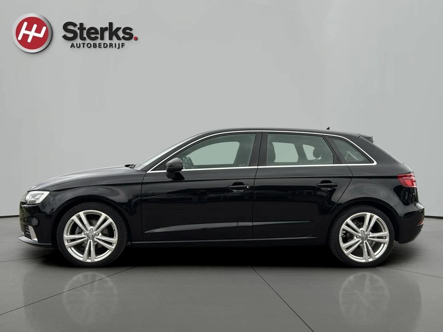 Audi A3 Sportback 1.0 TFSI Sport Lease Edition LED VERL. NAV, Gebruikt, Euro 6, Zwart, Origineel Nederlands
