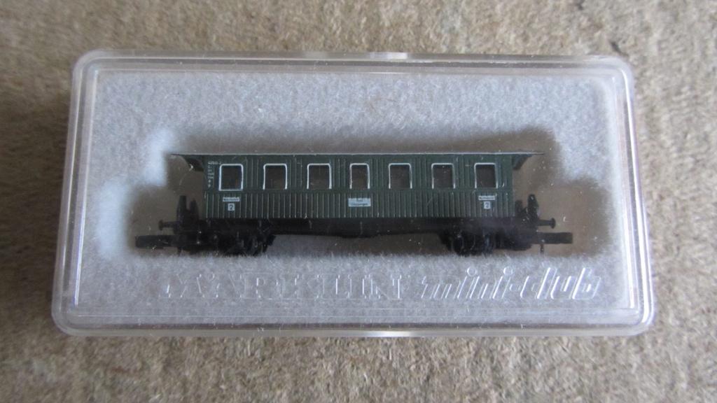 Märklin mini club : wagon Würtembergische Länderbahn - 8700, Gebruikt, Gelijkstroom, Wagon, Ophalen of Verzenden