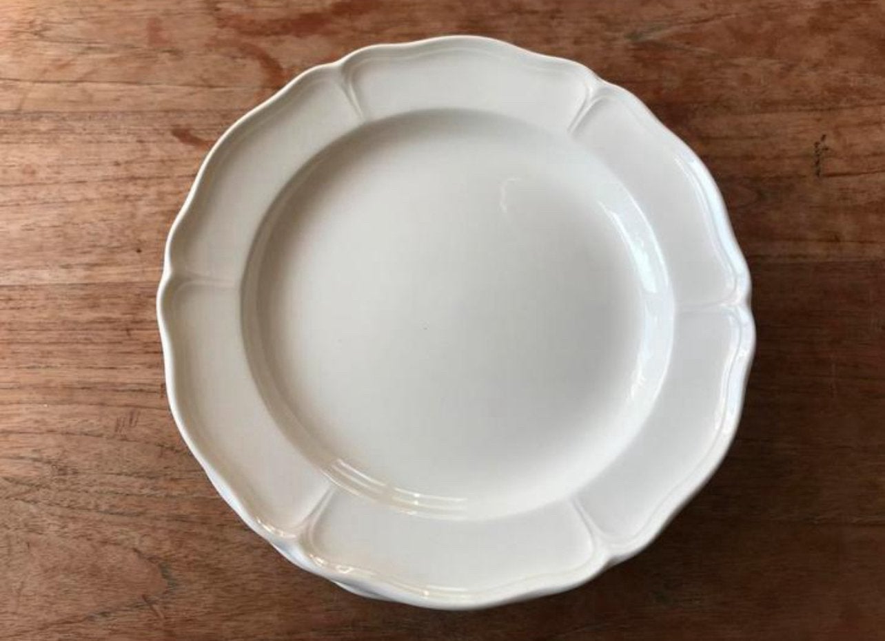 Wedgwood Queen's Plain 6 ontbijtborden 20cm, Antiek en Kunst, Ophalen of Verzenden