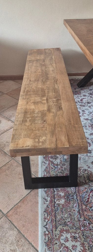 Houten bankje, Huis en Inrichting, Ophalen, 150 tot 200 cm, Rechte bank, 150 cm of meer