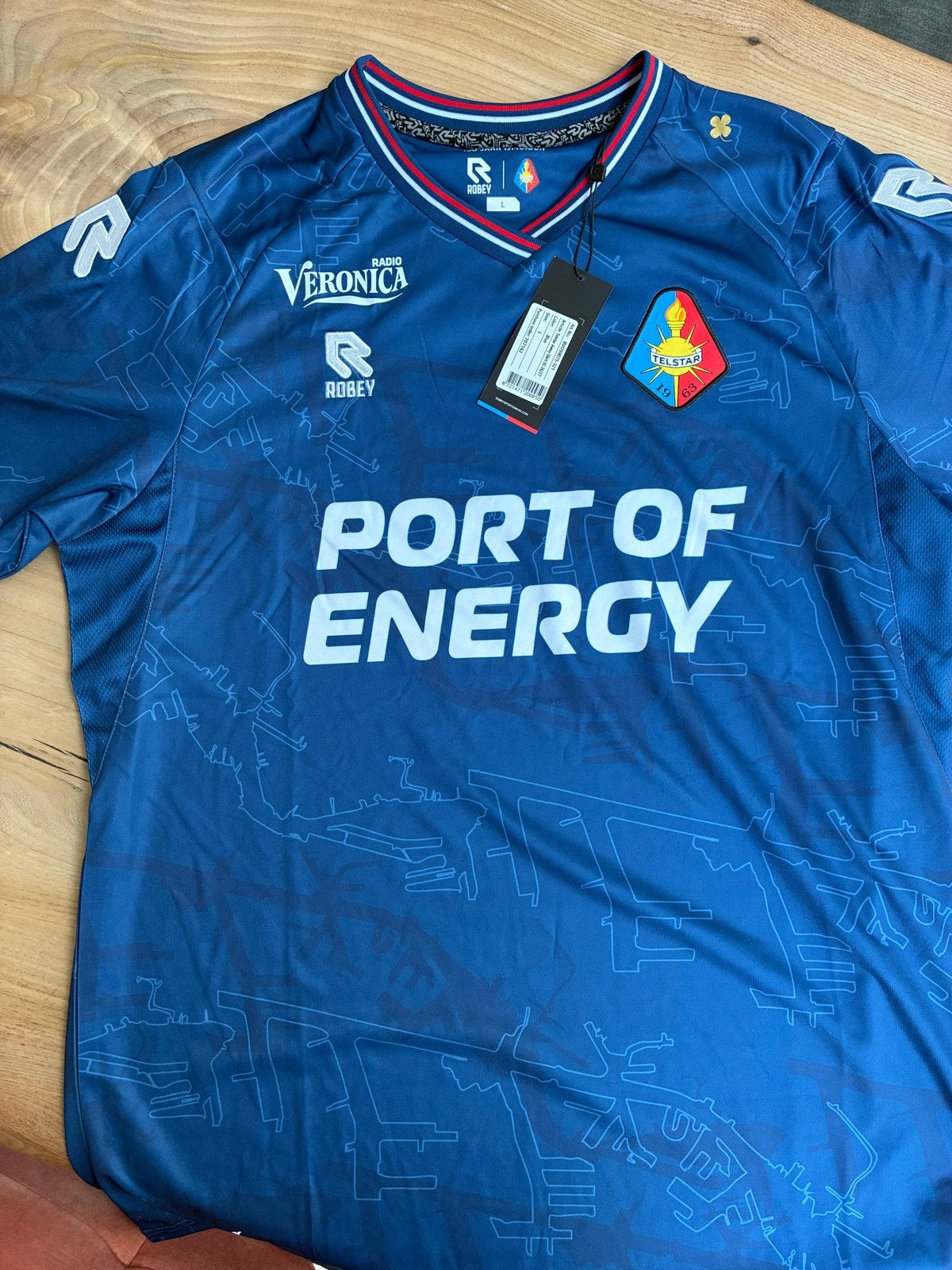 Telstar Uitshirt 2026 / 2027 - Maat L (uitverkocht), Ophalen, Maat 52/54 (L), Blauw, Nieuw