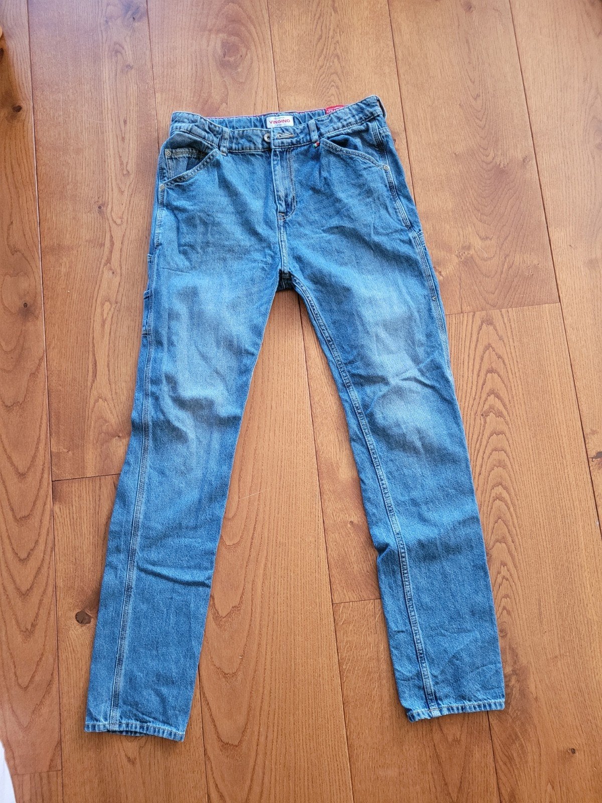 Spijkerbroek Vingino maat 176, Broek, Gebruikt, Ophalen of Verzenden, Vingino