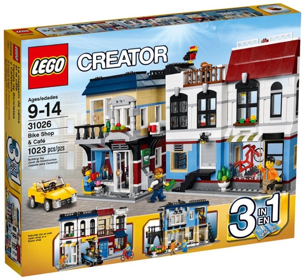Fietswinkel & Café 31026. NIEUW IN DOOS!..., Compleet, Lego, Nieuw, Ophalen of Verzenden