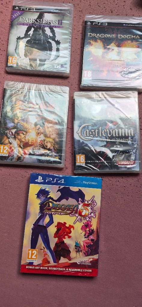 Sealed ps3 games waaronder castlevania lords of shadow, Avontuur en Actie, Vanaf 18 jaar, 1 speler, Nieuw