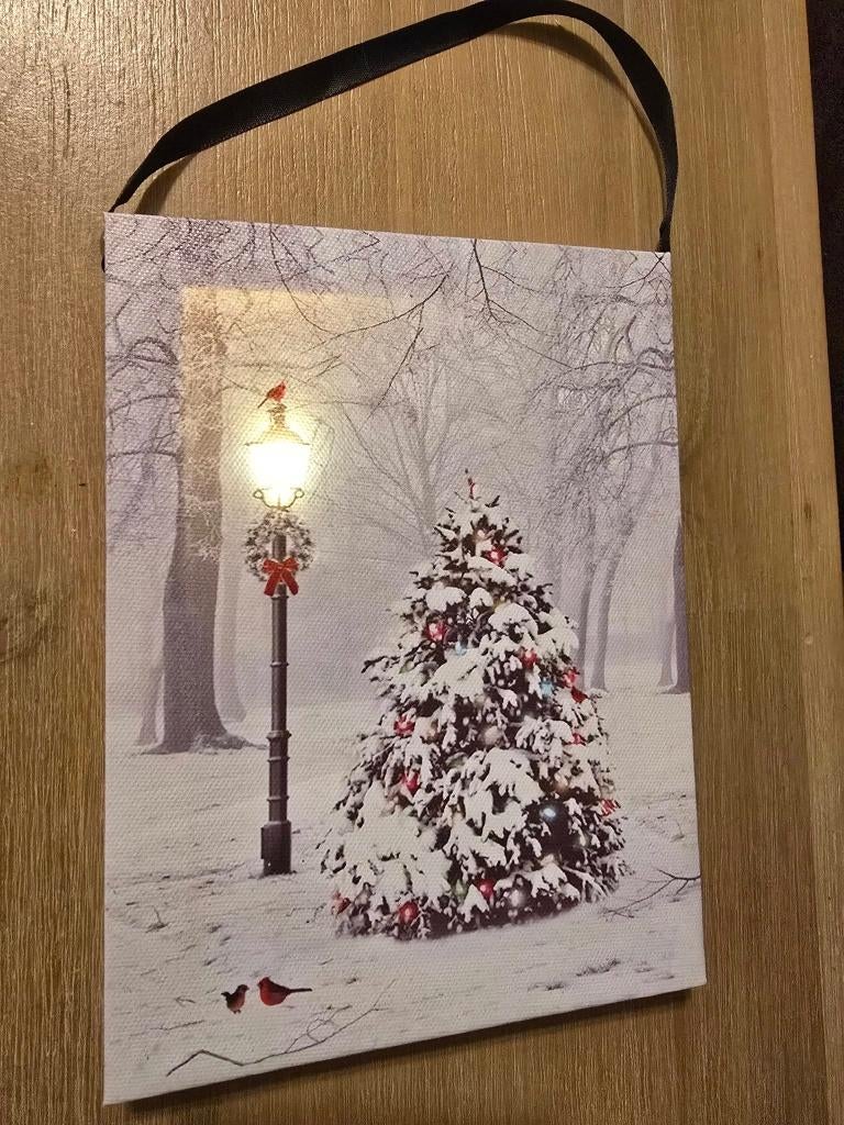 leuke kerst schilderijtjes  (w1, Ophalen of Verzenden, Zo goed als nieuw
